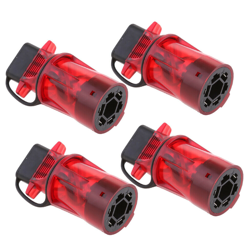 Pack of 4 Power Socket Adapter 7 Pin to 4 Pin for Car Motorhome Caravan