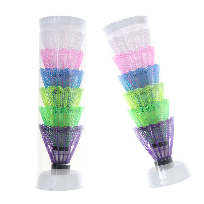 6pcs Colorful Badminton Balls Sport Training Train Shuttlecocks SupplilyJ.l8