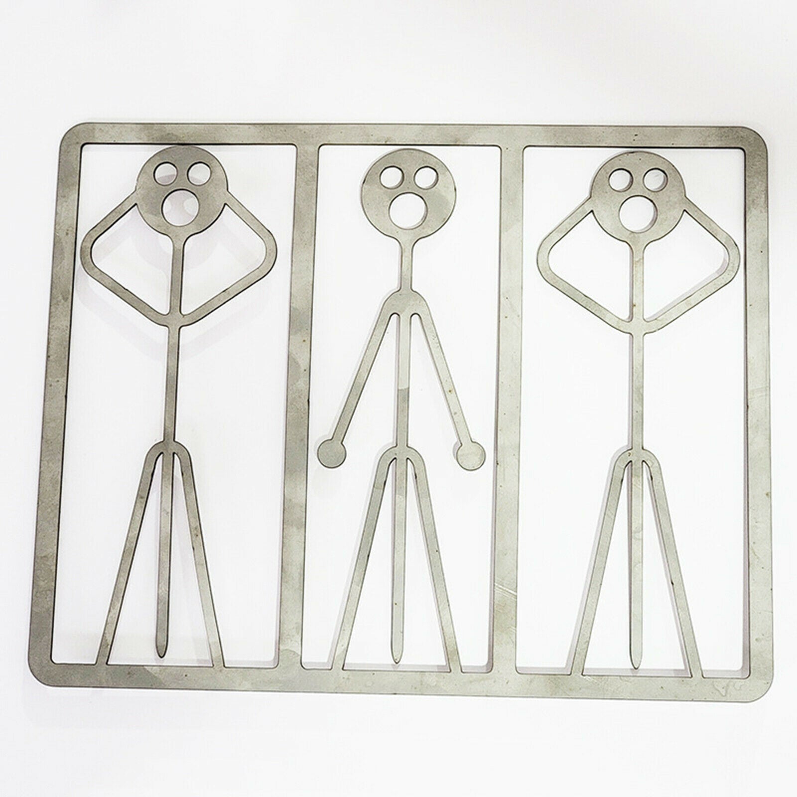 Sausages Stainless Steel Hot Dog Roaster Men Shaped Forks for Campfire
