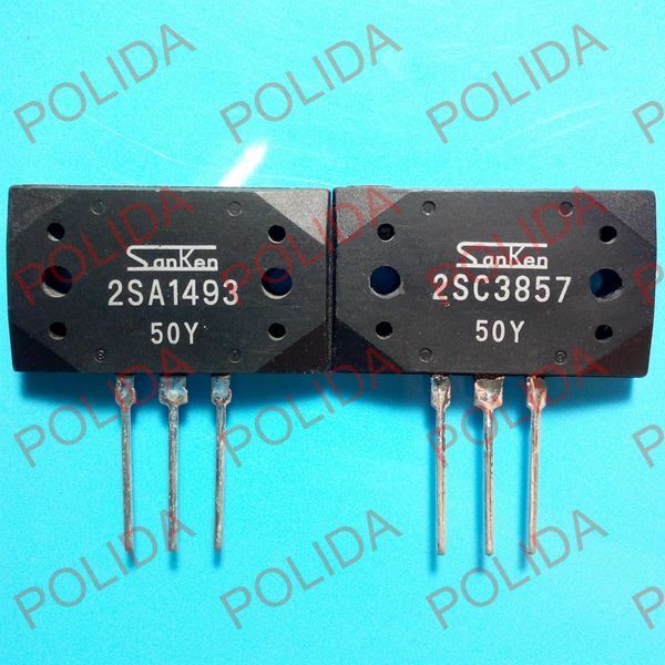 1pairs OR 2PCS  Transistor SANKEN MT-200 2SA1493/2SC3857 A1493/C3857