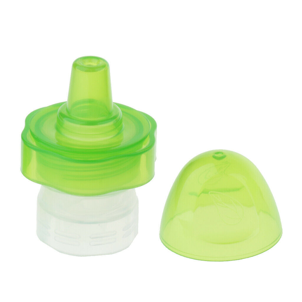 Baby Bottle Cup Cover Conversion For Universal Standard Mouth Bottles - Green,