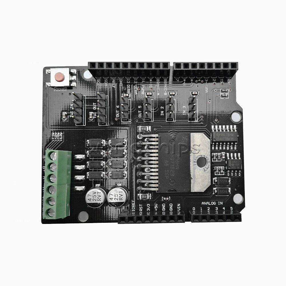 L298NH Two Way 2A H-Bridge DC Motor Driver Shield Module Than L298P For Arduino