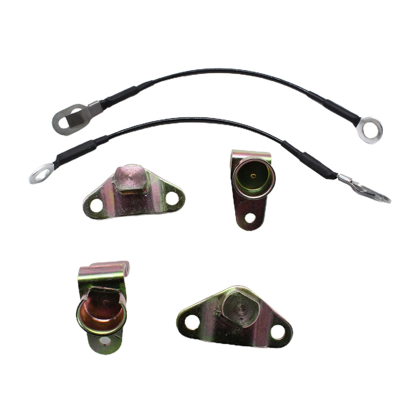 Truck Tailgate Hinges & Cables Repair Kit for Chevy Silverado 38642 88980509