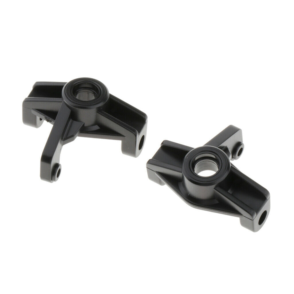 2 pieces plastic aluminum steering carrier hub carrier for 1/14 WLtoys 144001