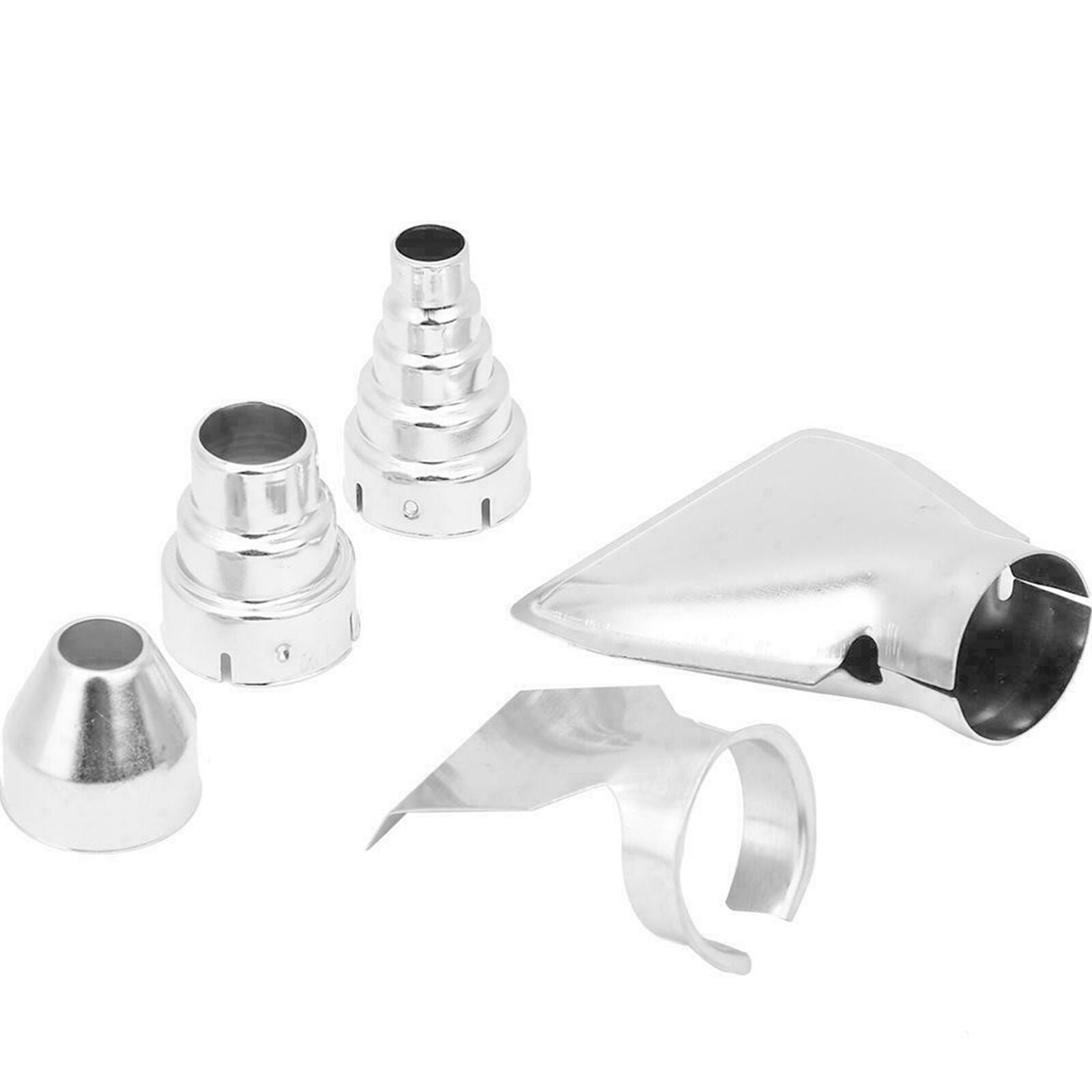 5pcs/set Stainless Steel Hot Air Gun Nozzles Durable Heat Blower Accessories