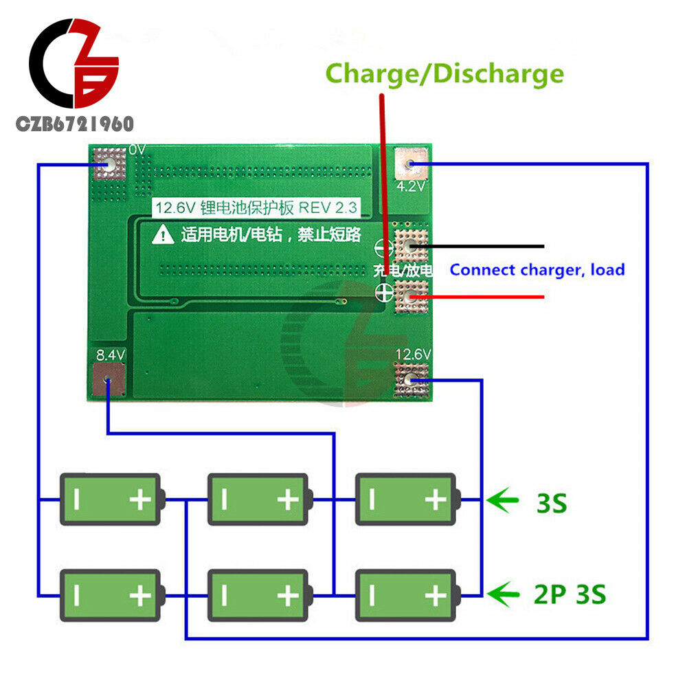 1PC 4S 40A 16.8V 18650 26650 Enhanced Li-ion Lithium Battery Protection Board