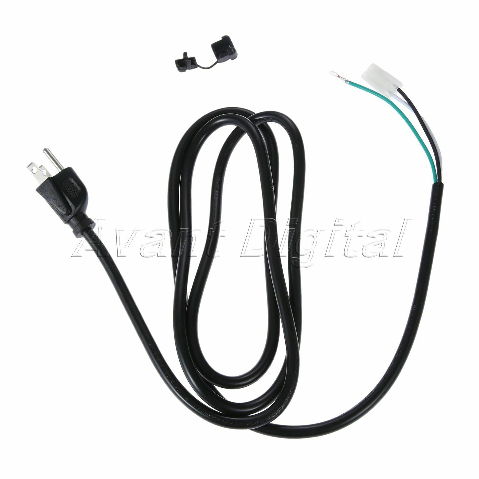 1Pc BBQ 6' 185cm Power Cord Parts Fit For Traeger/Pit Boss Pellet Smoker Grill