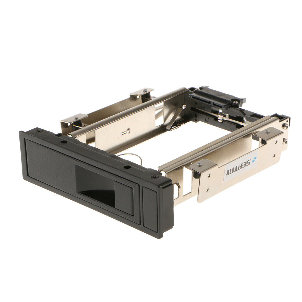 Single Bay Internal Mobile Rack Enclosure for 3.5" SSD/HDD Hot-swap Dock