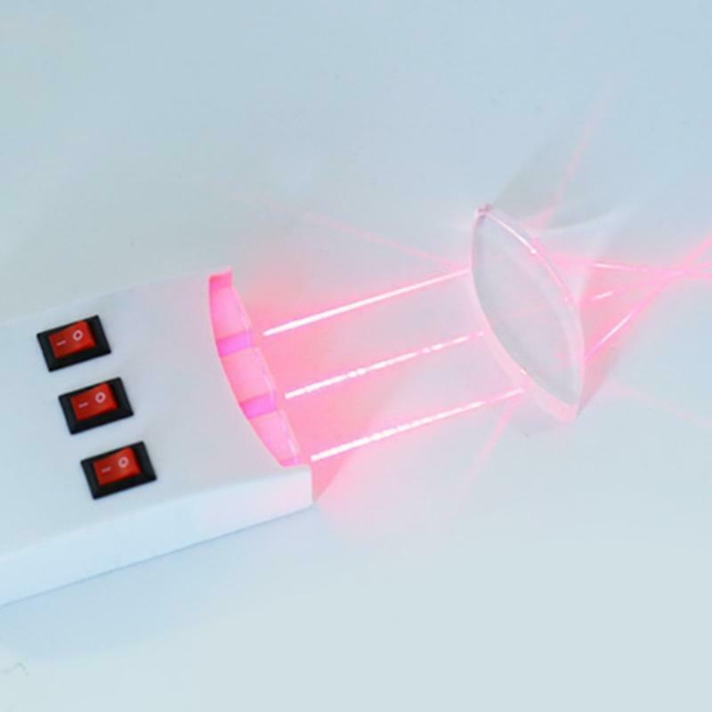 Double Convex Lens Premium Optical Glass Great for Physics Classrooms Labs