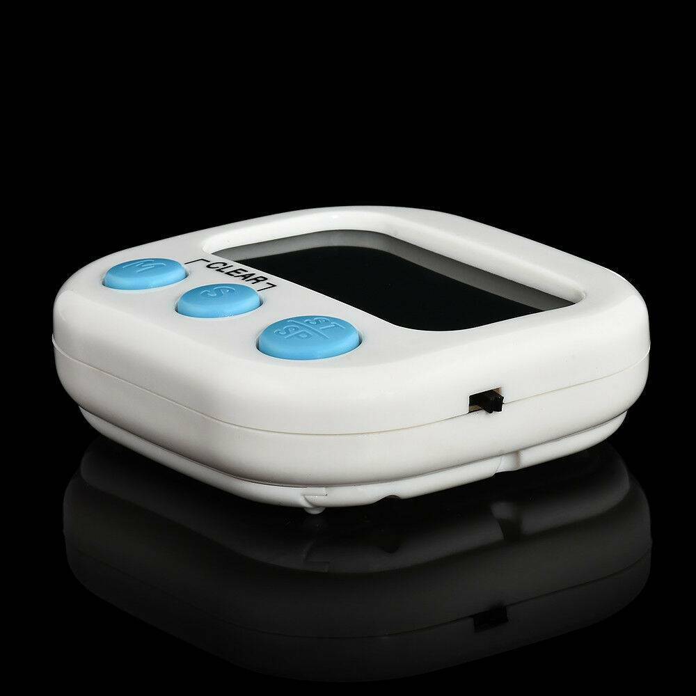 US Large LCD Digital Kitchen Egg Cooking Timer Count Down Clock Alarm Stopwatch