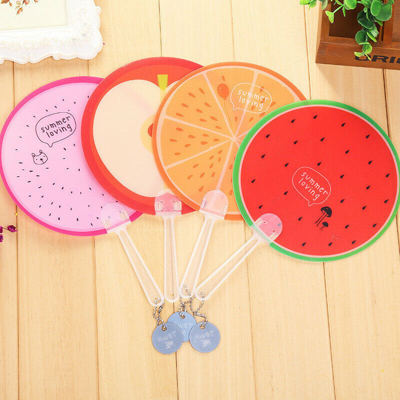 Portable Mini Fan Cool Drive Away Summer Heat Hand Fan Carto.l8