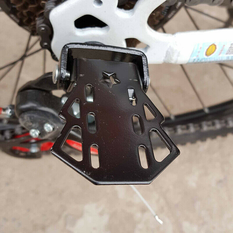 1 Pair Board Rear Safety Outdoor Peg Cycling Plates Foot Rest Bikes FootRestBDA