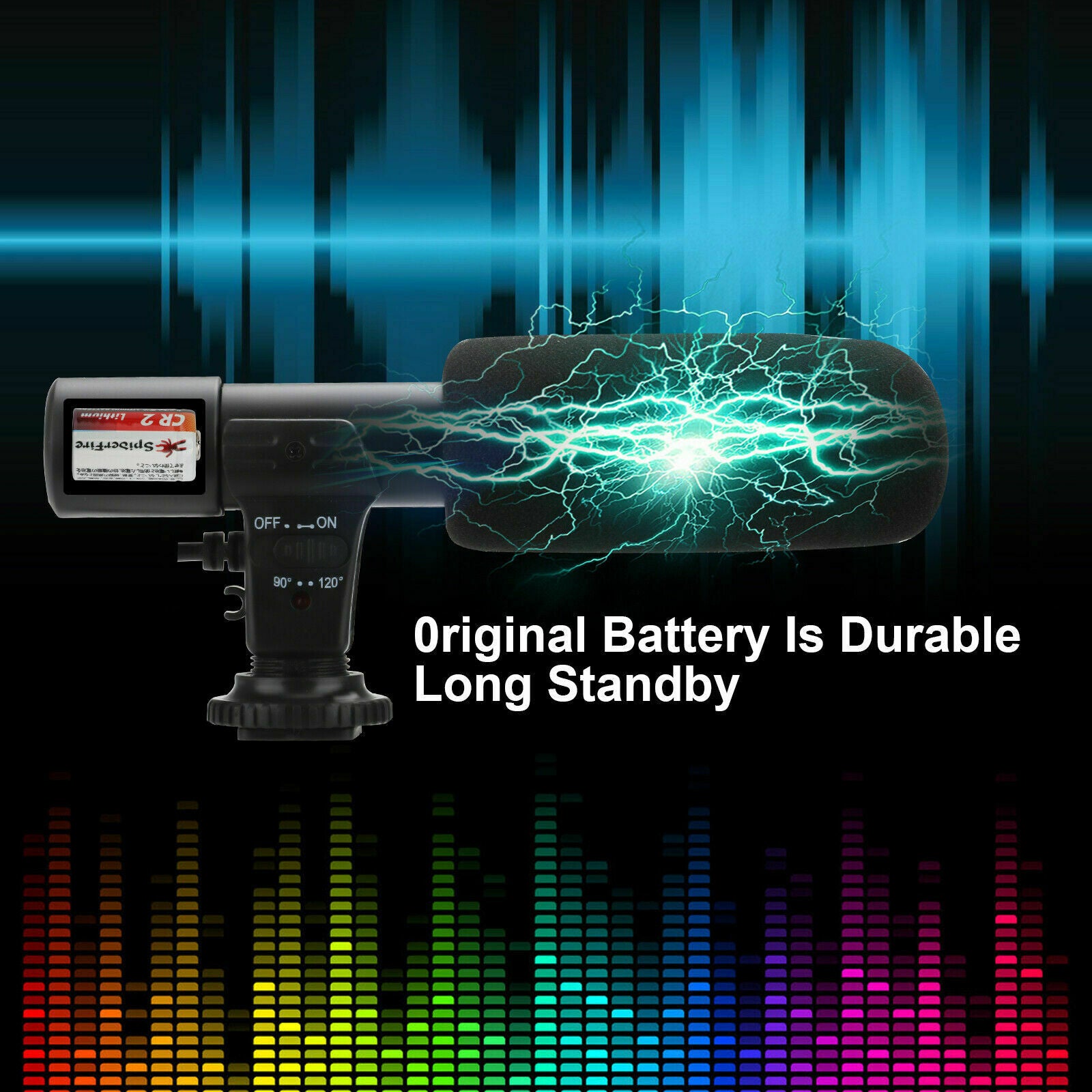 3.5mm External Stereo Microphone For DV Camcorder Phone Canon Nikon DSLR Camera