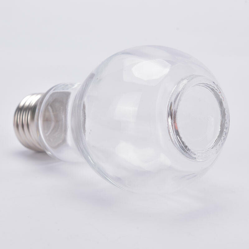 100ml Light Bulb Transparent Glass Vase Fashion Hydroponic Flower Vase Ho.l8
