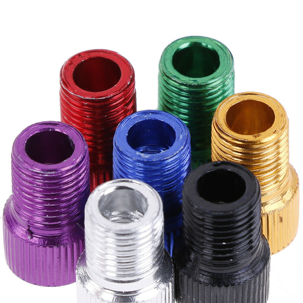 5x presta to schrader valve adapter converter road bike cycle bicycle pump  S FG
