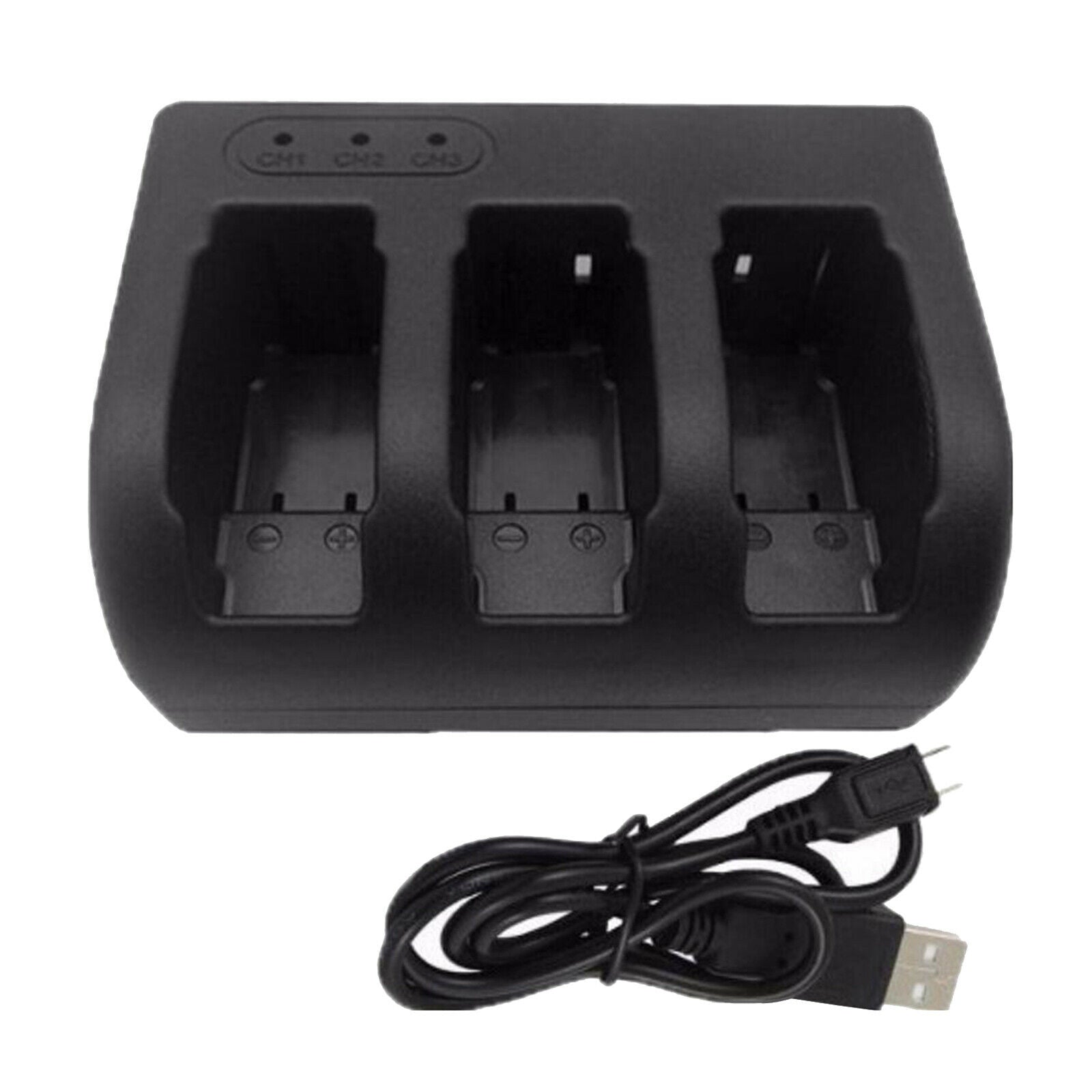 Travel Black Battery Charger For GoPro Hero 8 7 6 5 Camera Accessories