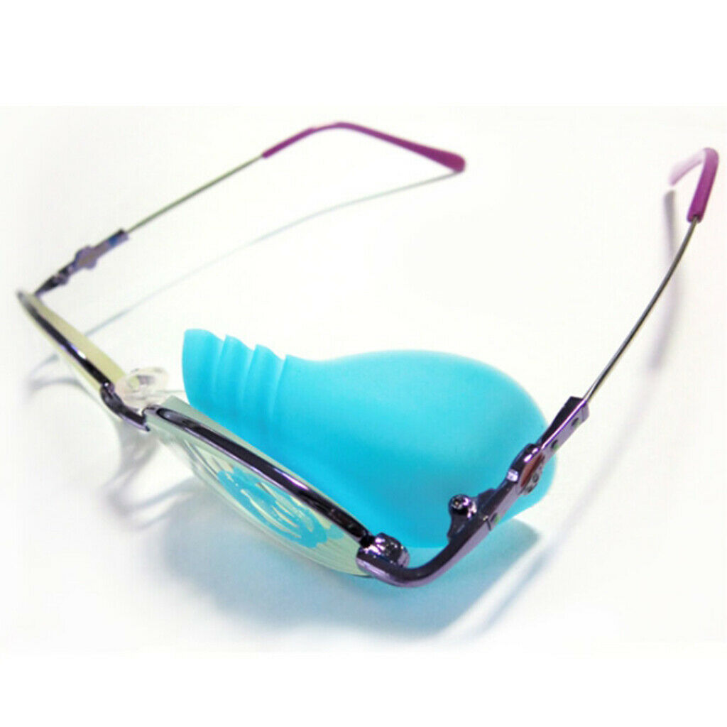 2 Pair Reusable Suction Bandages Eye Glasses Patches for Kids with Lazy Eye