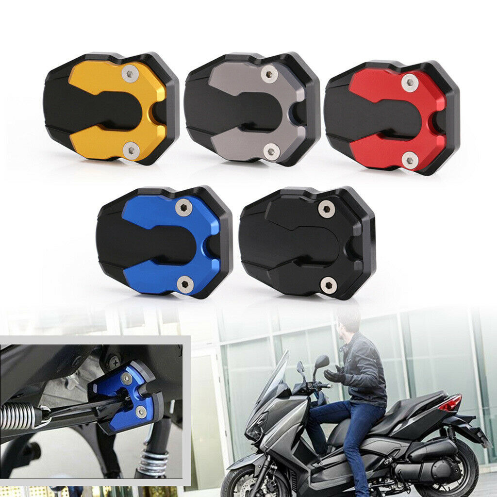 Motorcycle Kickstand Pad for Yamaha Nmax155 15-16   300 17-18 Grey