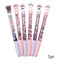 Cartoon Black Gel Ink Pen Signature Pen Novelty Stationery Random Type for Teen