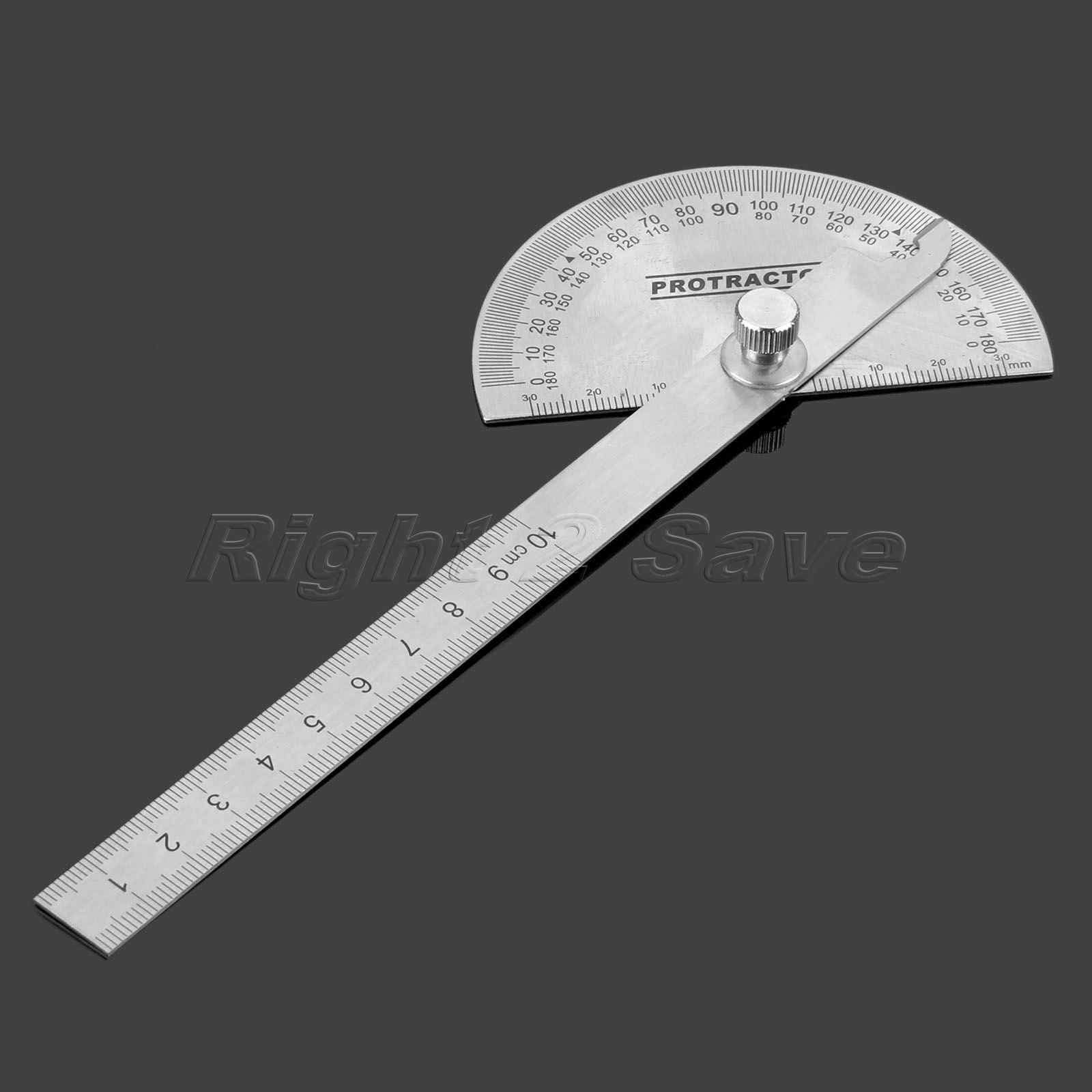1pc 180 Degree Adjustable Protractor Angle Finder Craftsman Woodworking Ruler