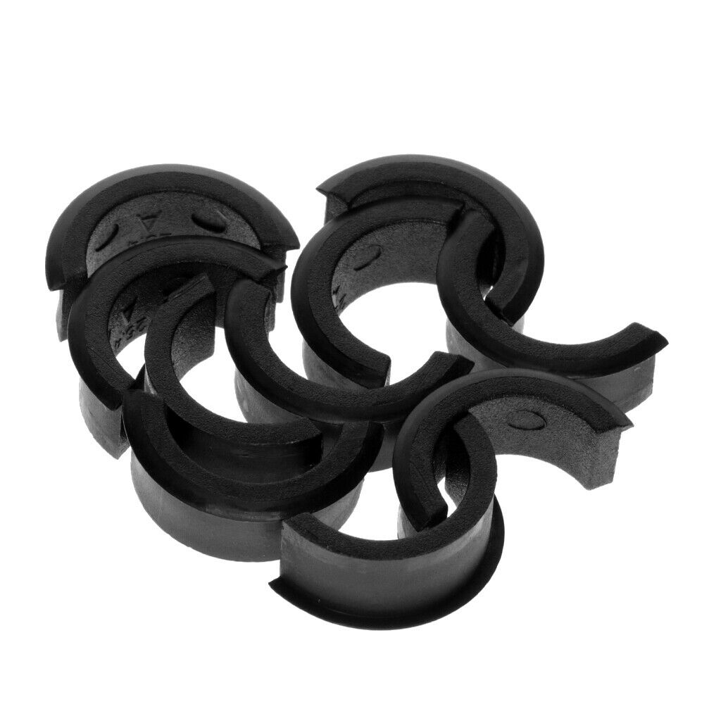 5 pairs of plastic bicycle handlebar brackets Conversion Extender Spacer 12x25.4