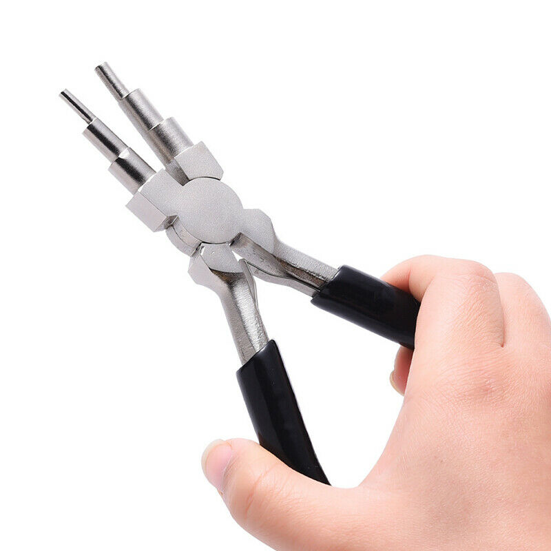 6-In-1 Bail Making Plier Wire Looper Forming Pliers Making Jewelry Jump RingBDA