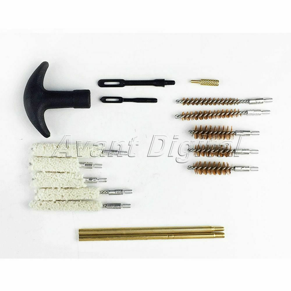 16 PC Deluxe Universal Pistol Cleaning Kit with Padded Storage Case Gun Smithing