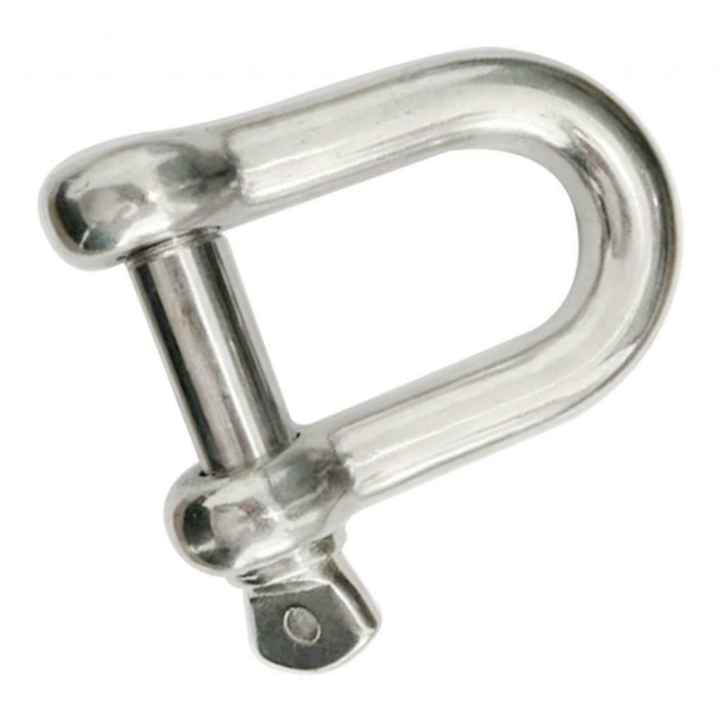 Marine Boat Sail Anchor Chain Rigging D Shackle Pin 304 Stainless Steel 20mm