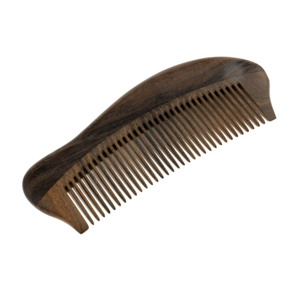 Chacate Preto Handheld Fine Teeth Hair Brush Anti-Static Scalp Massage Comb 13-3