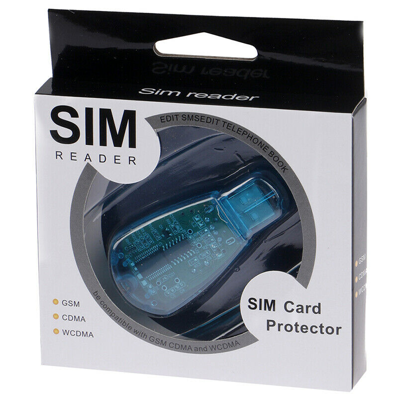 USB SIM Card Reader Copy/Cloner Kit SIM Card Reader GSM CDMA SMS Backup +.l8