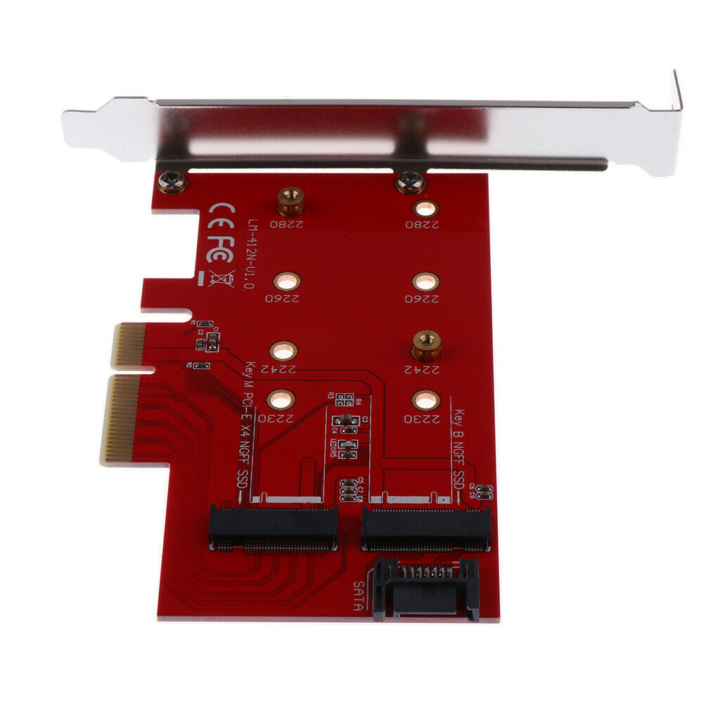 M.2 PCI-E SSD (NGFF) SSD Support 2230 2242 2260 to PCI-E Adapter Card