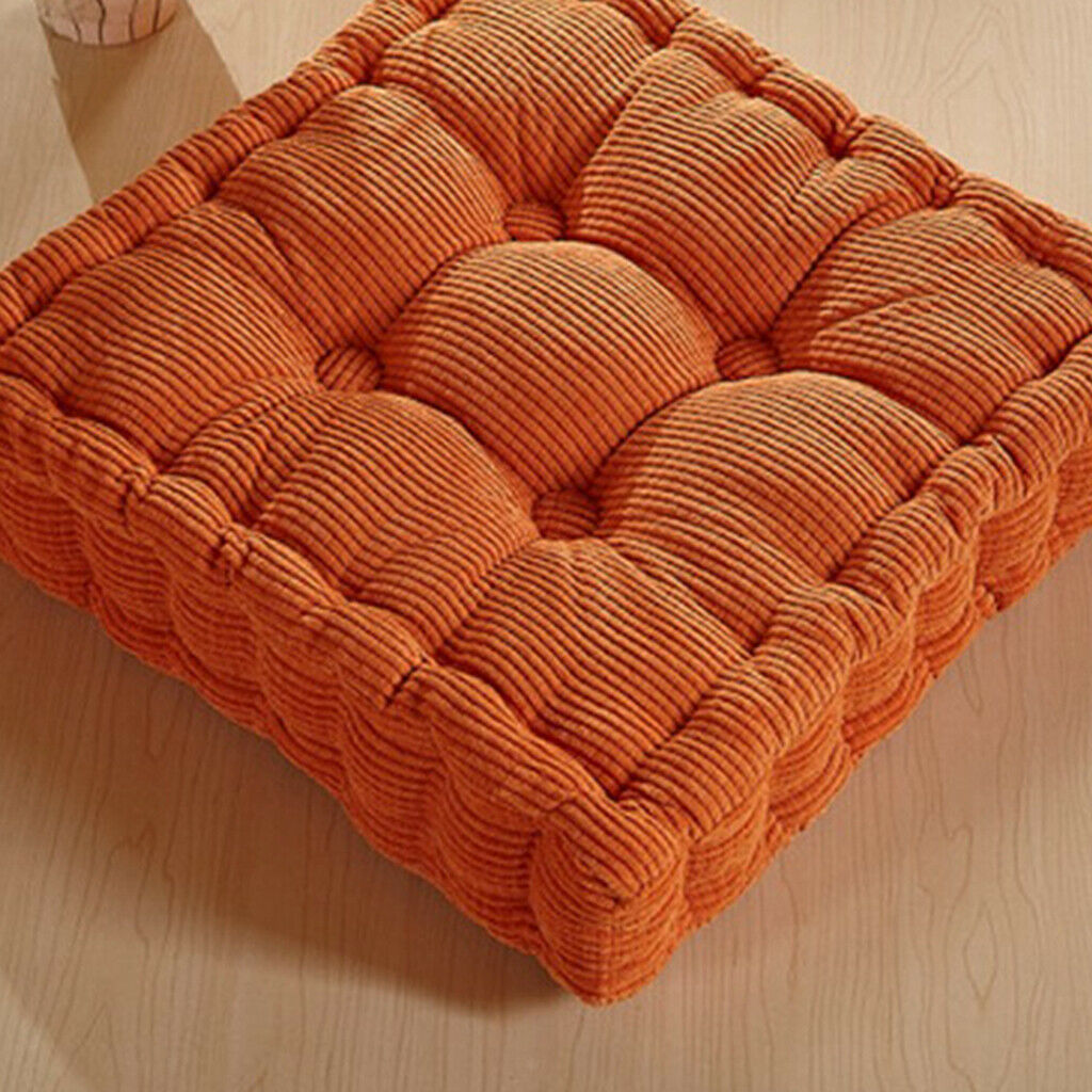 Cushion Seats Chair Pad Cushions Mat Patio Cushion Pad for Cafe -Orange