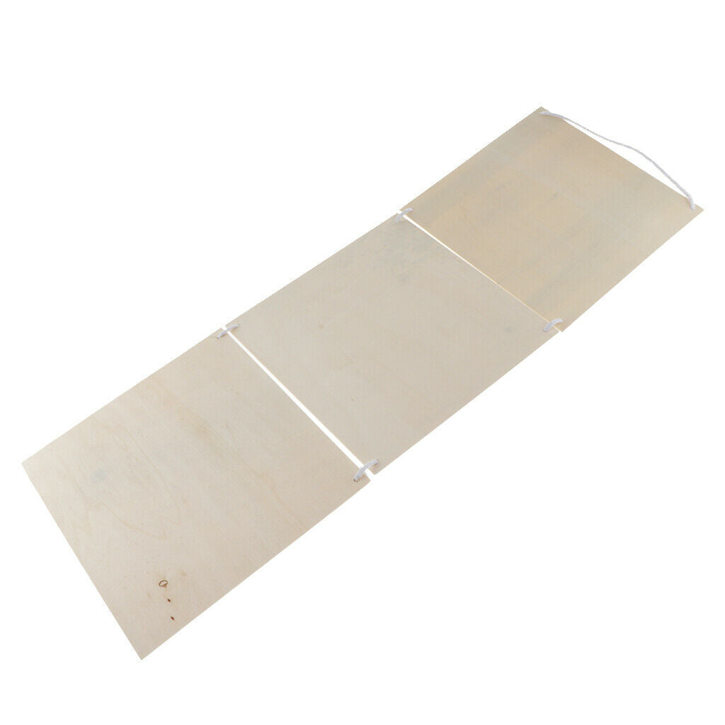 3pcs Unfinished Blank Wood Plaque For Hanging Sign DIY Wood Message Board