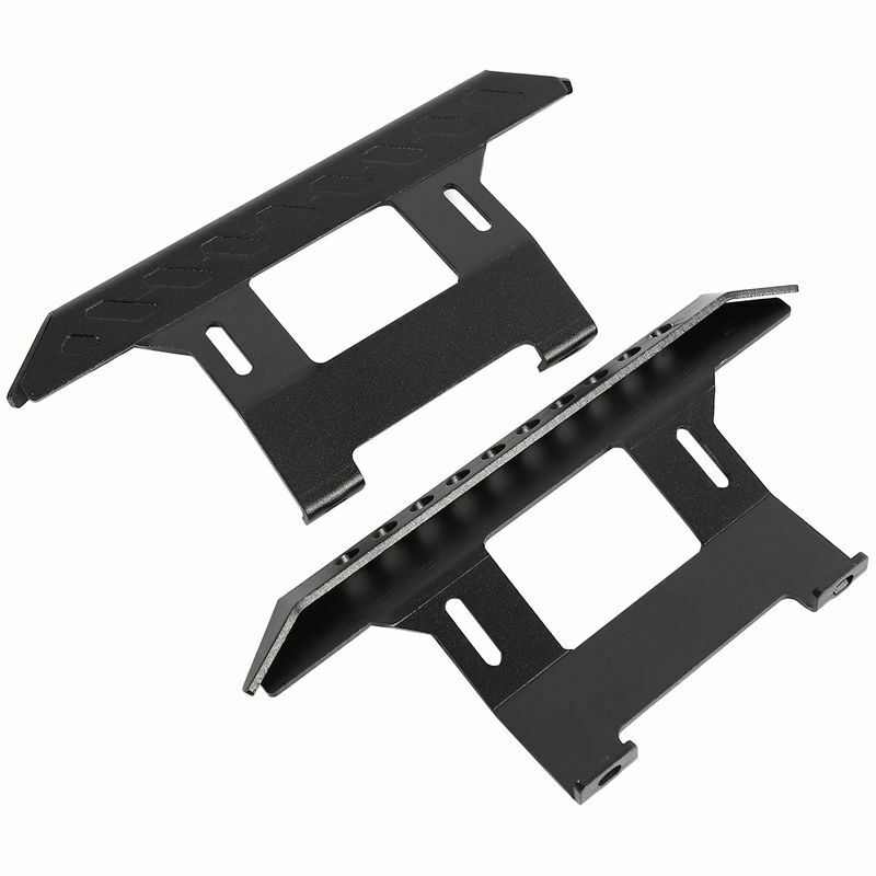 2Pcs RC Car Metal Side Pedal for 1/10 RC Cler Car Axial SCX10 90046 90047 X3T1
