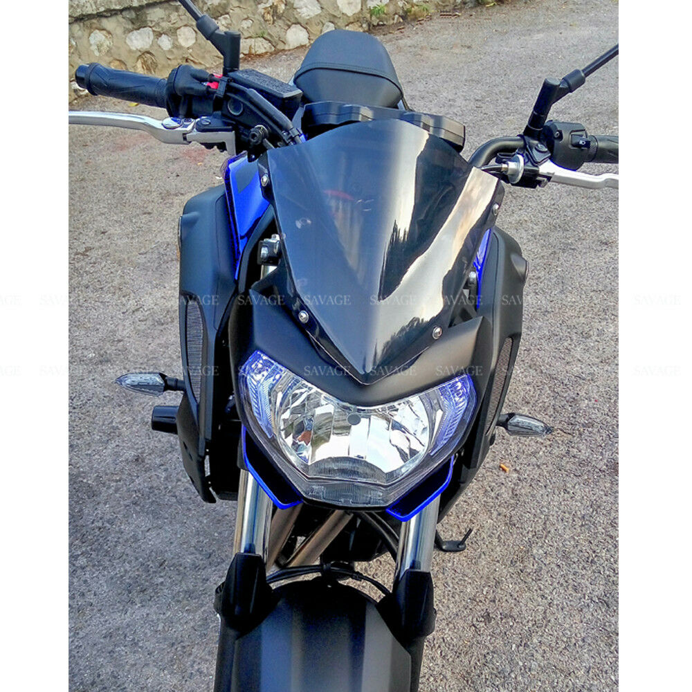 Windshield Windscreen Pare-brise For YAMAHA MT-07 MT07 FZ-07 FZ07 2018-2020