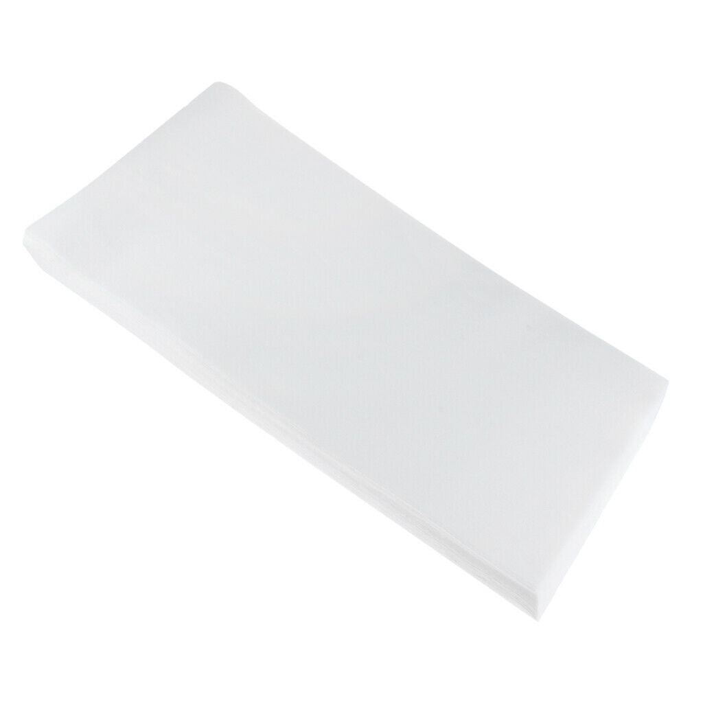 200x Disposable Feet Drying Cloth Non-woven Fabric Pillow Cover Paper Sheet