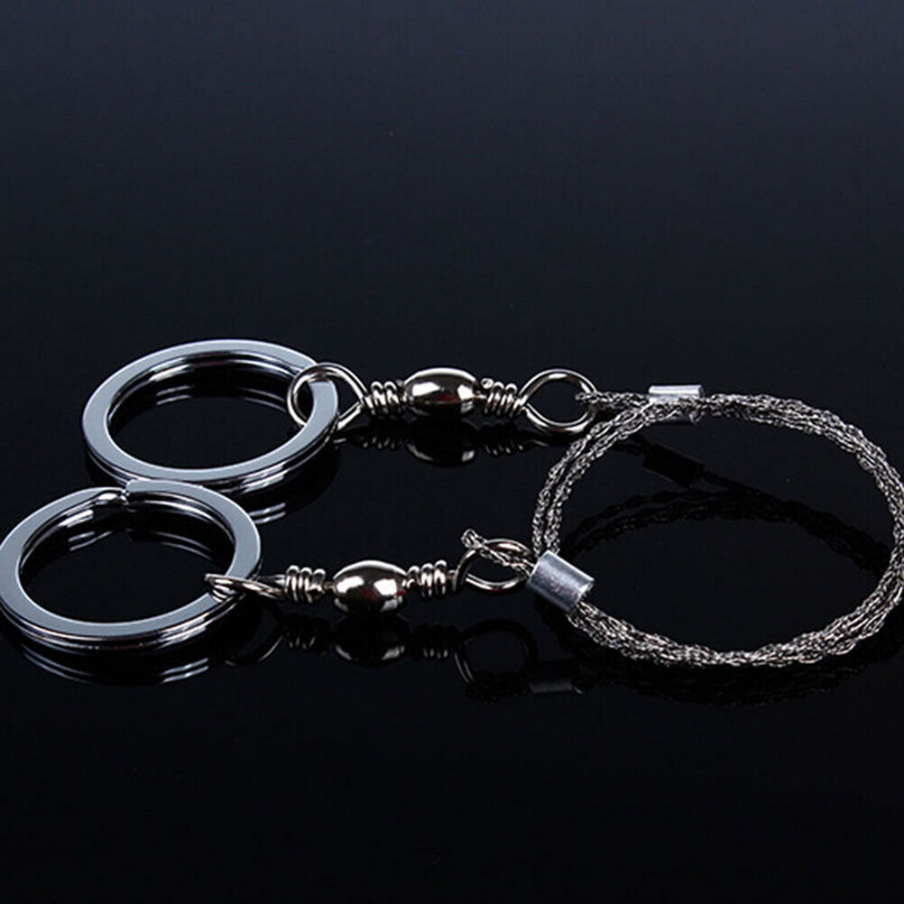 Portable Practical Emergency Survival Gear Steel Wire Saw Outdoor Tool.l8