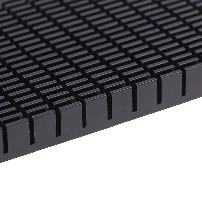150*93*15MM Heating Panel Heat sink Aluminum Heatsink Plate Black RadiatorJ&DD