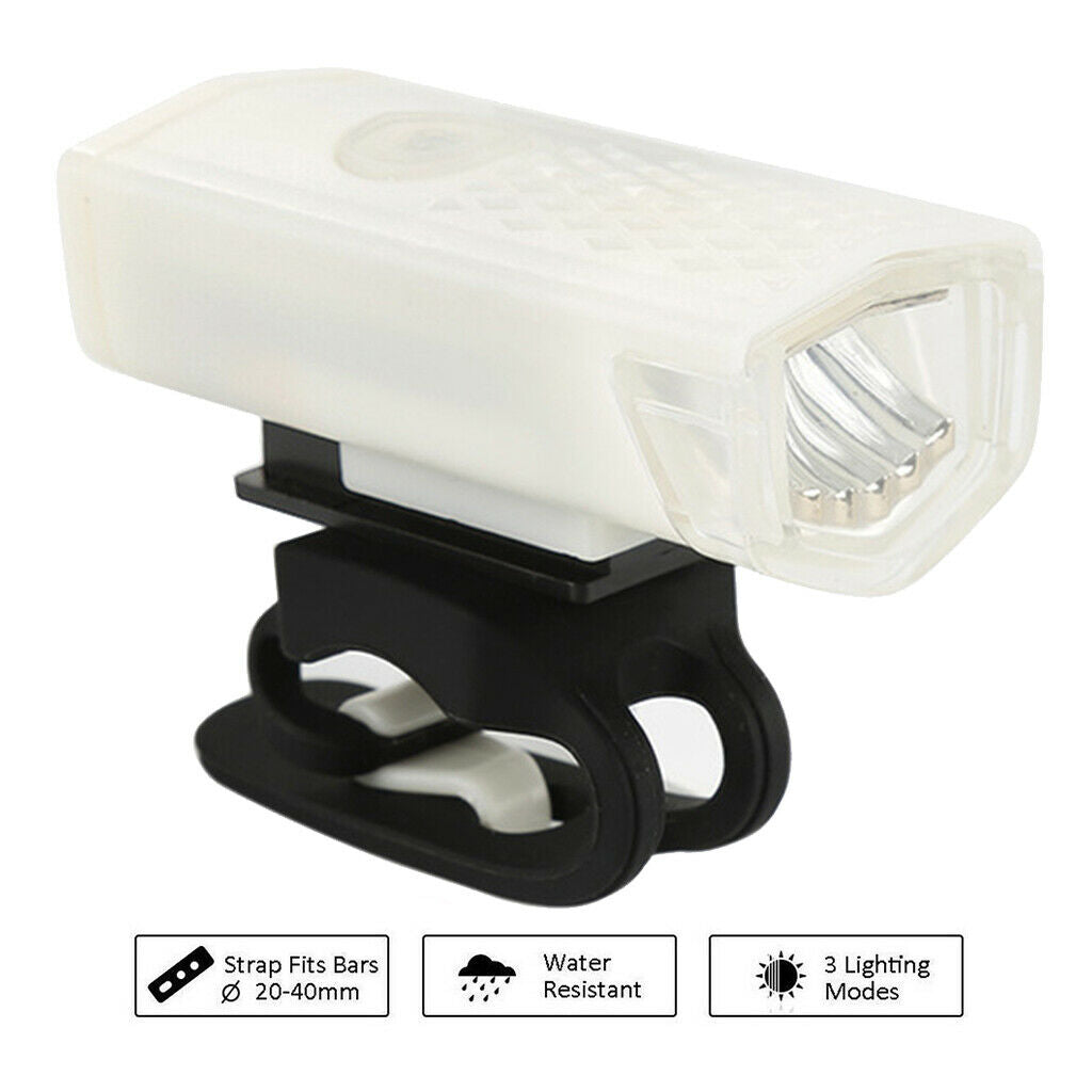Set of 2 Bike Front Rear Light Bicycle Taillight Headlight Safety Gear Lamp