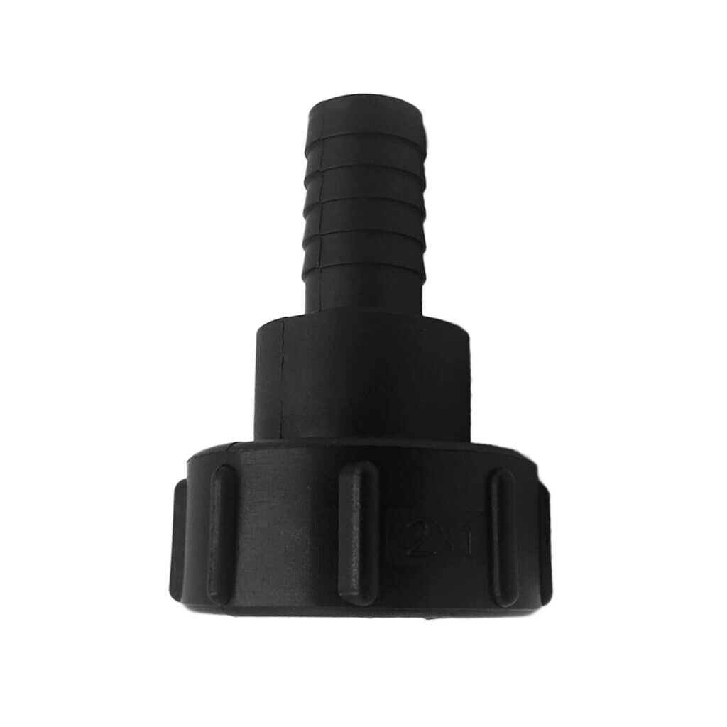 2 Pieces 1000L IBC Tank Connector Garden Hose Hosetail Fitting 60mm(2 inch) to