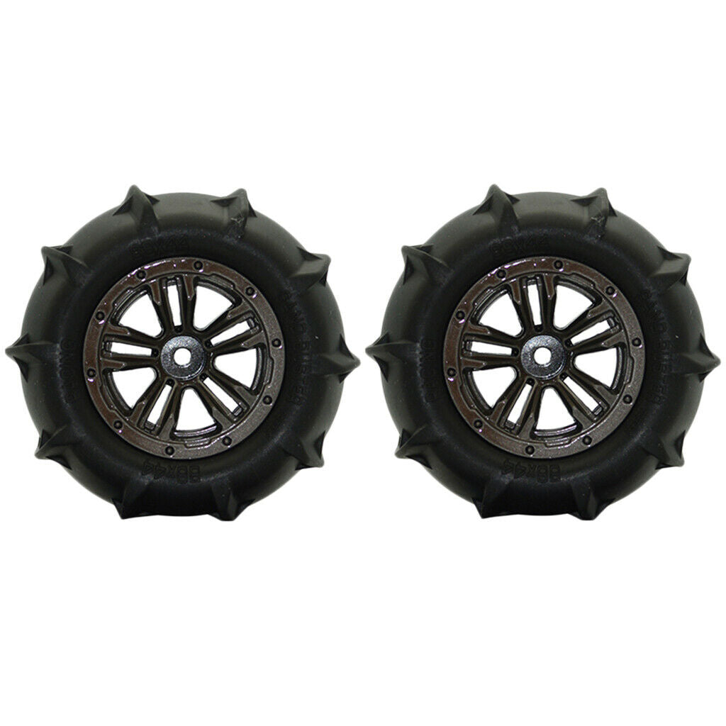 4Pcs RC Hobby Plastic Wheel Tyre for Xinlehong Q901 Q902 Q903 Parts Accs
