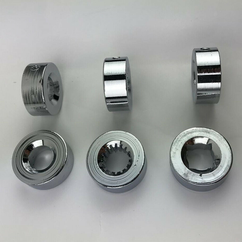 Universal Aluminum Car Window Winder Cranks Door Glass Handles Trim Cover