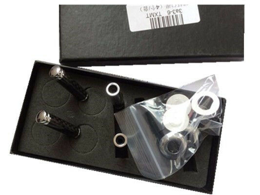 Car Door Lock Pins Carbon Open Handles Real Carbon Fiber Copper 4PCS Ubiversal