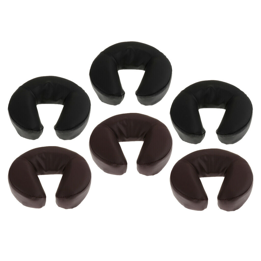 6 Pcs Foam Face Down Cradle Cushion Pillow For Massage Acupuncture Table Bed