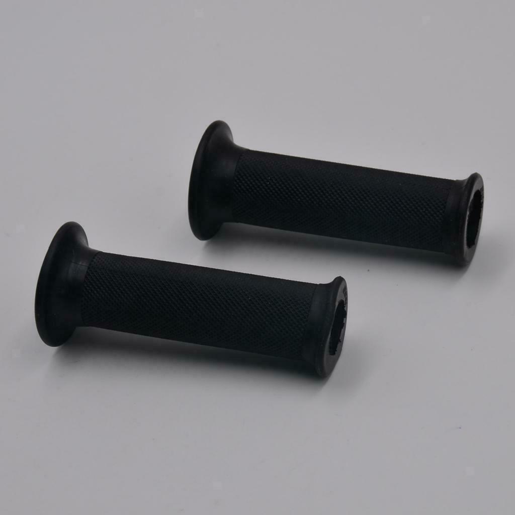2x Motorbike Handlebar Soft Grip Covers for 22mm/0.87" Diameter Handlebars