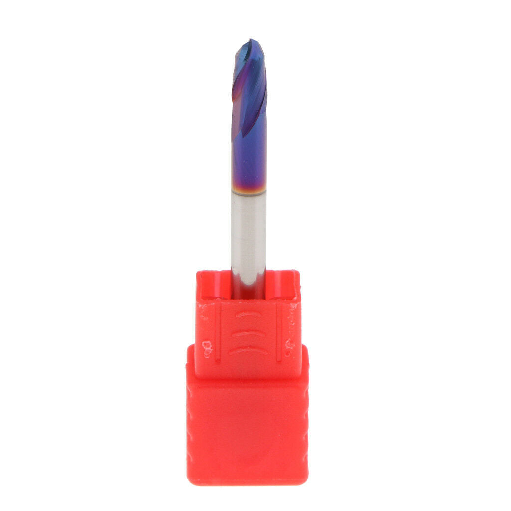 R2.0mm Ball Nose Tungsten Steel 4mm Shank End Mill CNC Router Cutting Tool