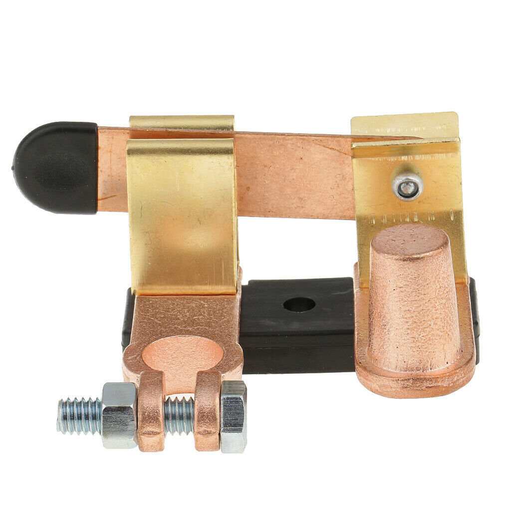 Car Battery Connect/Disconnect Switch Cut/Shut Off Safety Kill Switch Copper