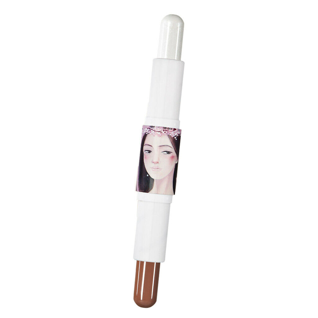 Dual Ended Concealer Contour Highlight Stick Pen for Face Eye Foundation #1
