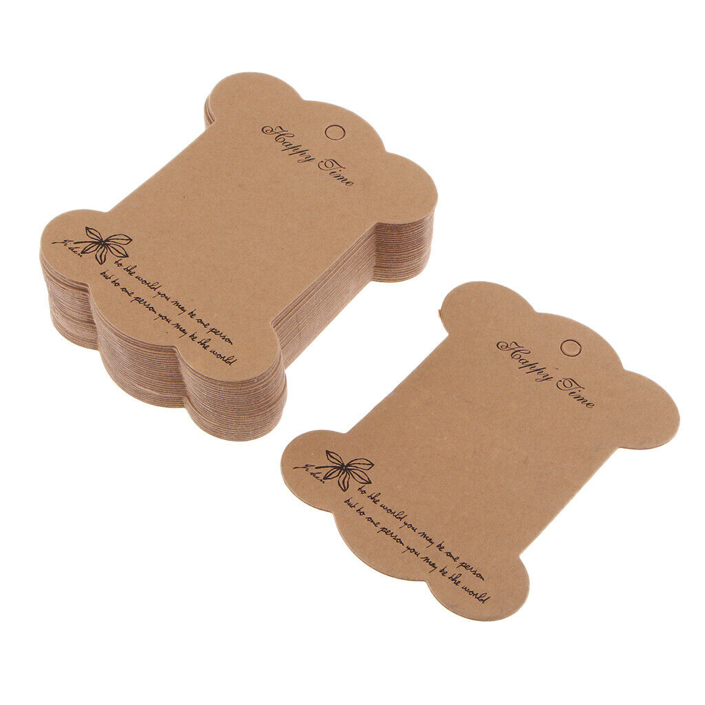 60pcs Paper Embroidery Thread Holder Floss Bobbin Card Winding Thread Tools