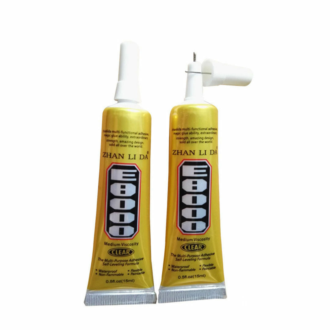 15ML E8000 Clear Adhesive Sealant Glue For DIY Phone Border Diamond glue